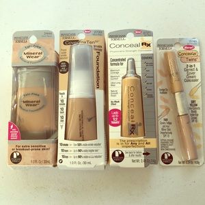 NWT-4 piece Physicians Formula mineral foundation